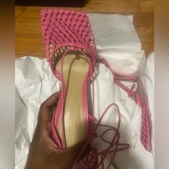 Bottega veneta mesh stretch heels - Picture 6 of 11